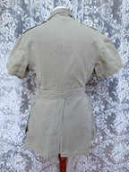 Authentic Vintage Women's Military Khaki Drill Jacket – Circa 1950