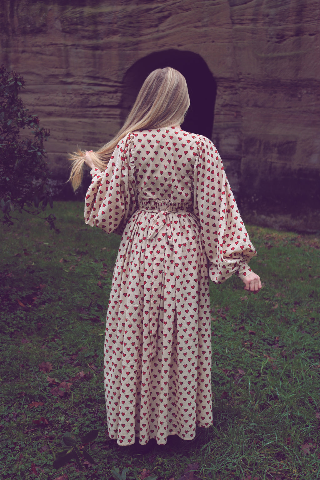 The Evangelina Block Print Maxi Dress | English Heart