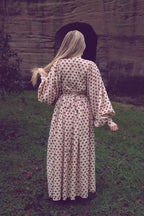 The Evangelina Block Print Maxi Dress | English Heart