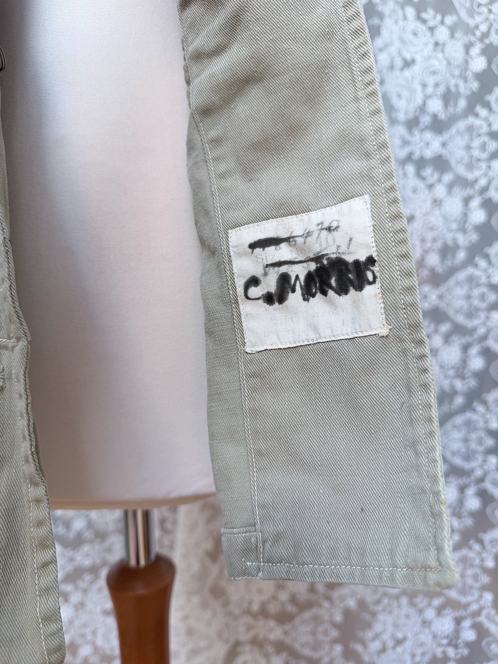 Authentic Vintage Women's Military Khaki Drill Jacket – Circa 1950