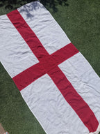 Large Vintage Maritime St George's Cross Flag | Patriotic History
