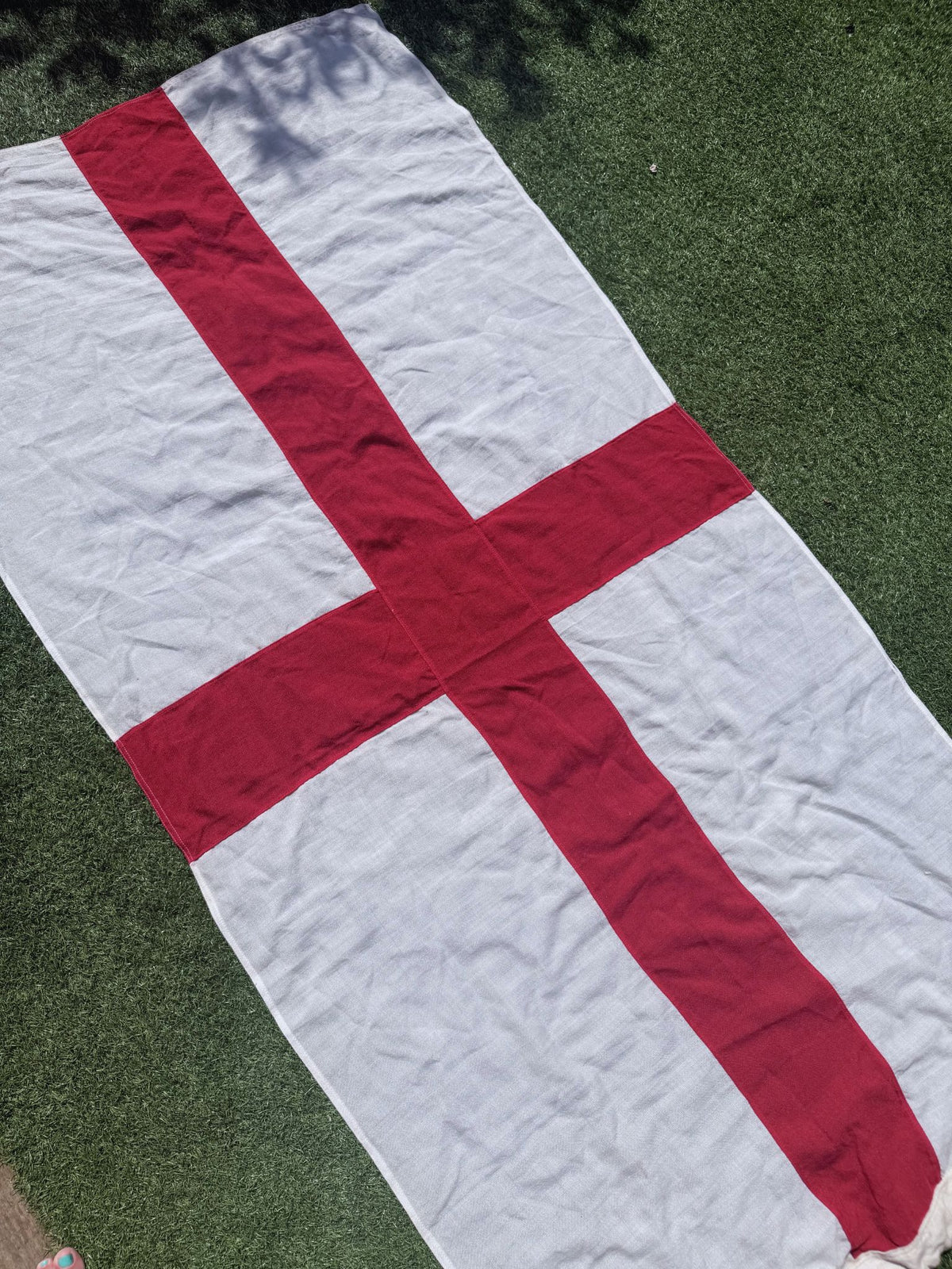 Large Vintage Maritime St George's Cross Flag | Patriotic History