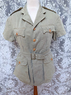 Authentic Vintage Women's Military Khaki Drill Jacket – Circa 1950