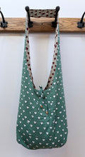 Reversible Harmony Indian Block Print Bag: 'Irish Blood, English Heart'