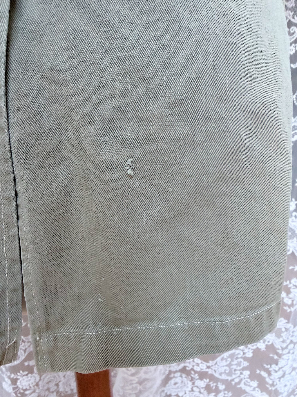 Authentic Vintage Women's Military Khaki Drill Jacket – Circa 1950