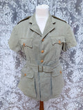 Authentic Vintage Women's Military Khaki Drill Jacket – Circa 1950