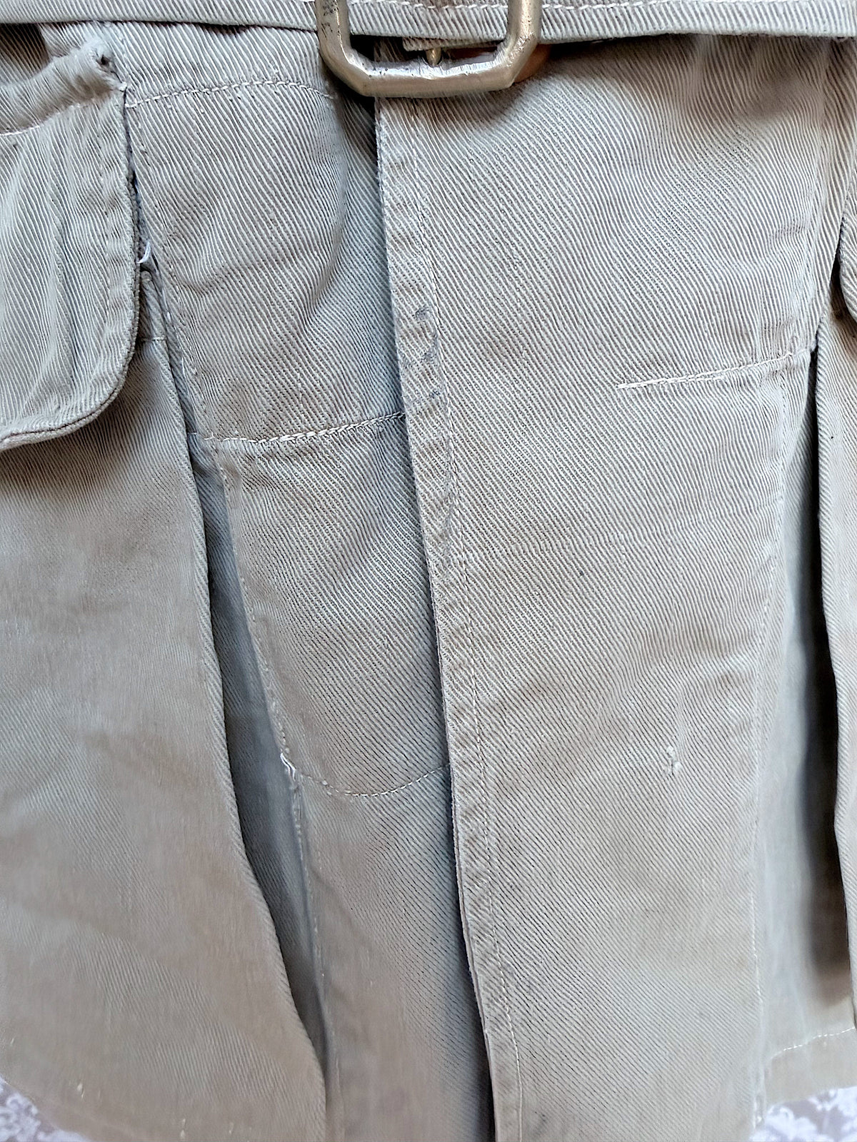 Authentic Vintage Women's Military Khaki Drill Jacket – Circa 1950