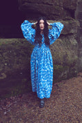 The Evangelina Block Print Dress | Bluebirds