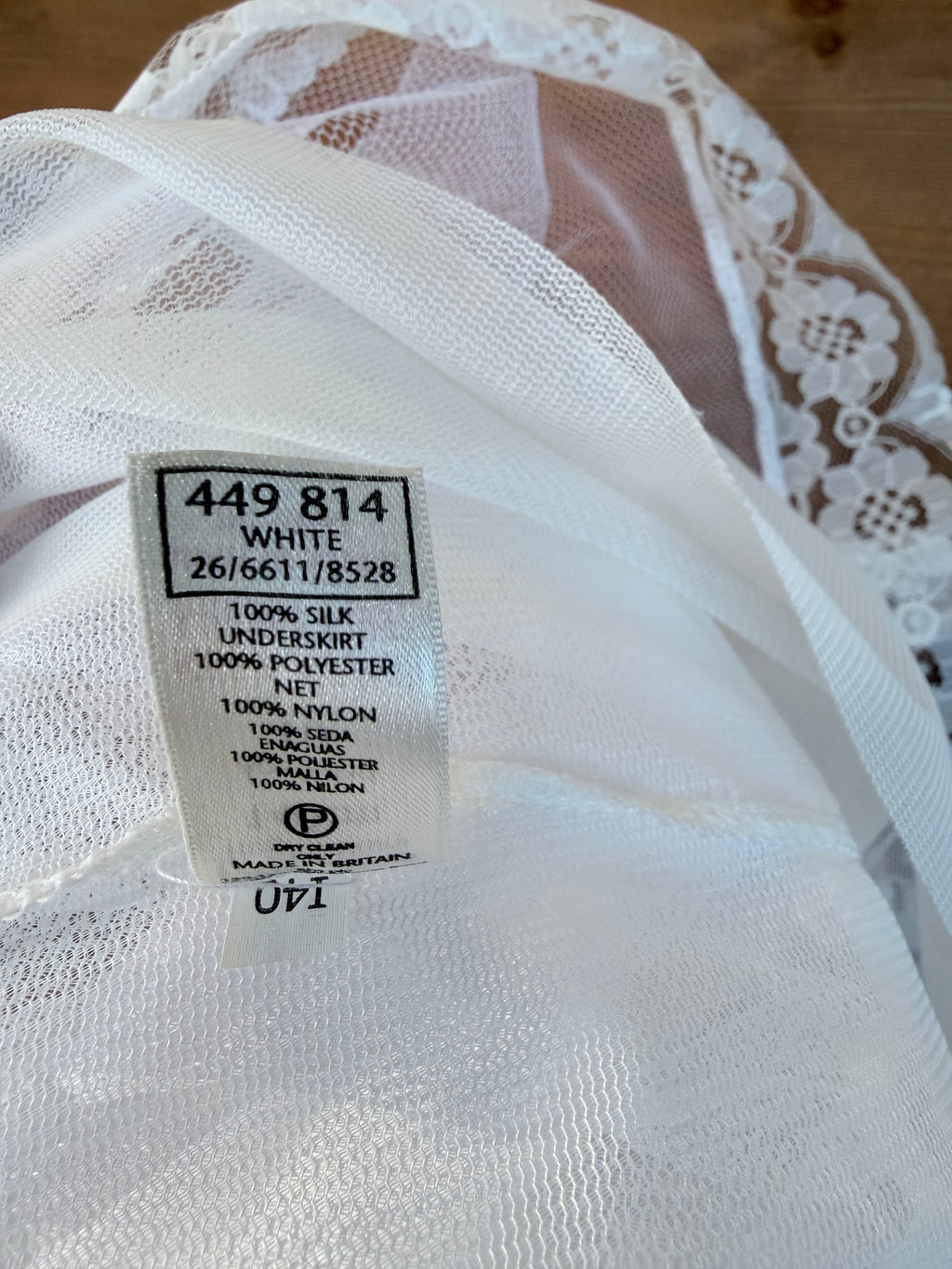 BHS Beautiful Vintage 1980s Silk Bridesmaid Dress