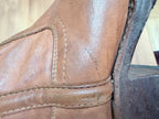 Vintage 1970s Frye Tan Embroidered Boots