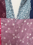 Handmade 1970s Patchwork Skirt Made From Laura Ashley Materials