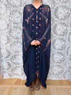 Vintage Collector's 1970s Janice Wainwright Kaftan
