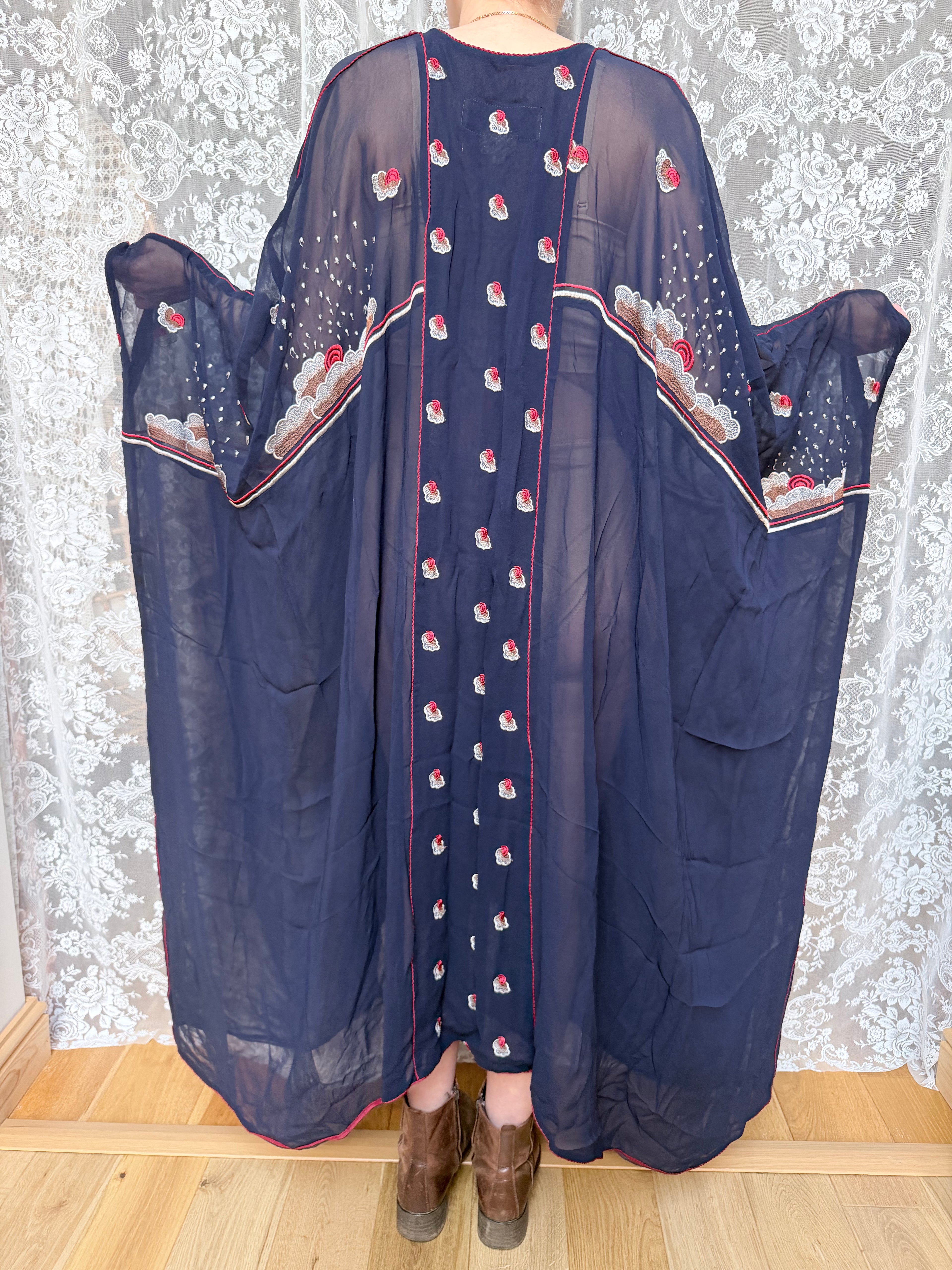 Vintage Collector's 1970s Janice Wainwright Kaftan