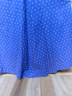 Vintage 1970s Laura Ashley Ditsy Floral Prairie Dress