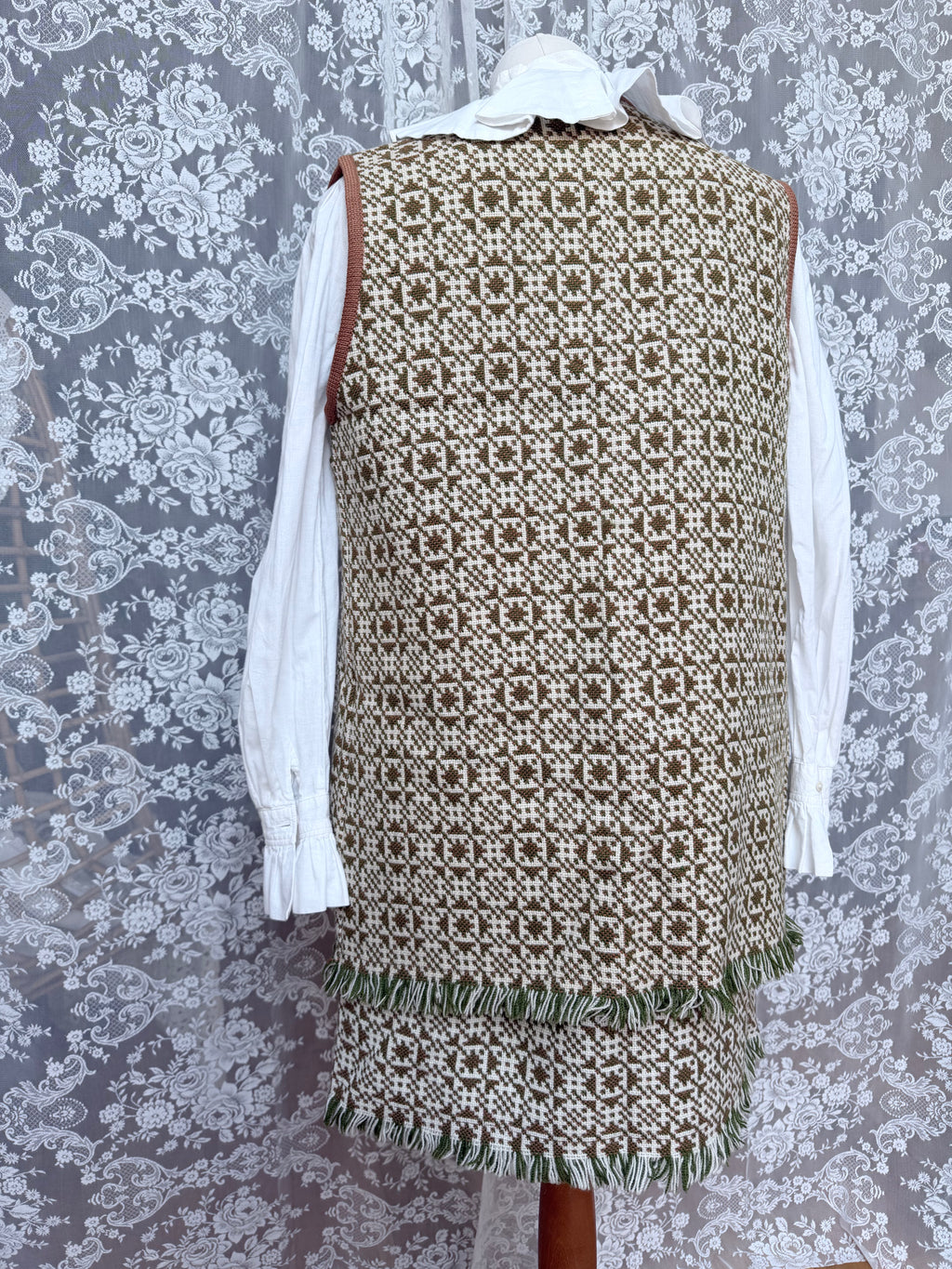 1960s Vintage Jo Ro Two-Piece Tweed Wool Suit