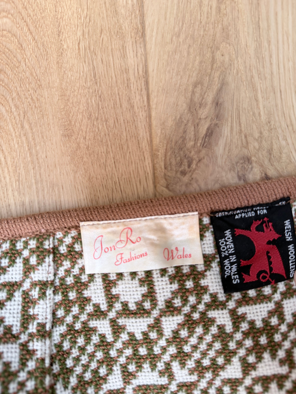 1960s Vintage Jo Ro Two-Piece Tweed Wool Suit