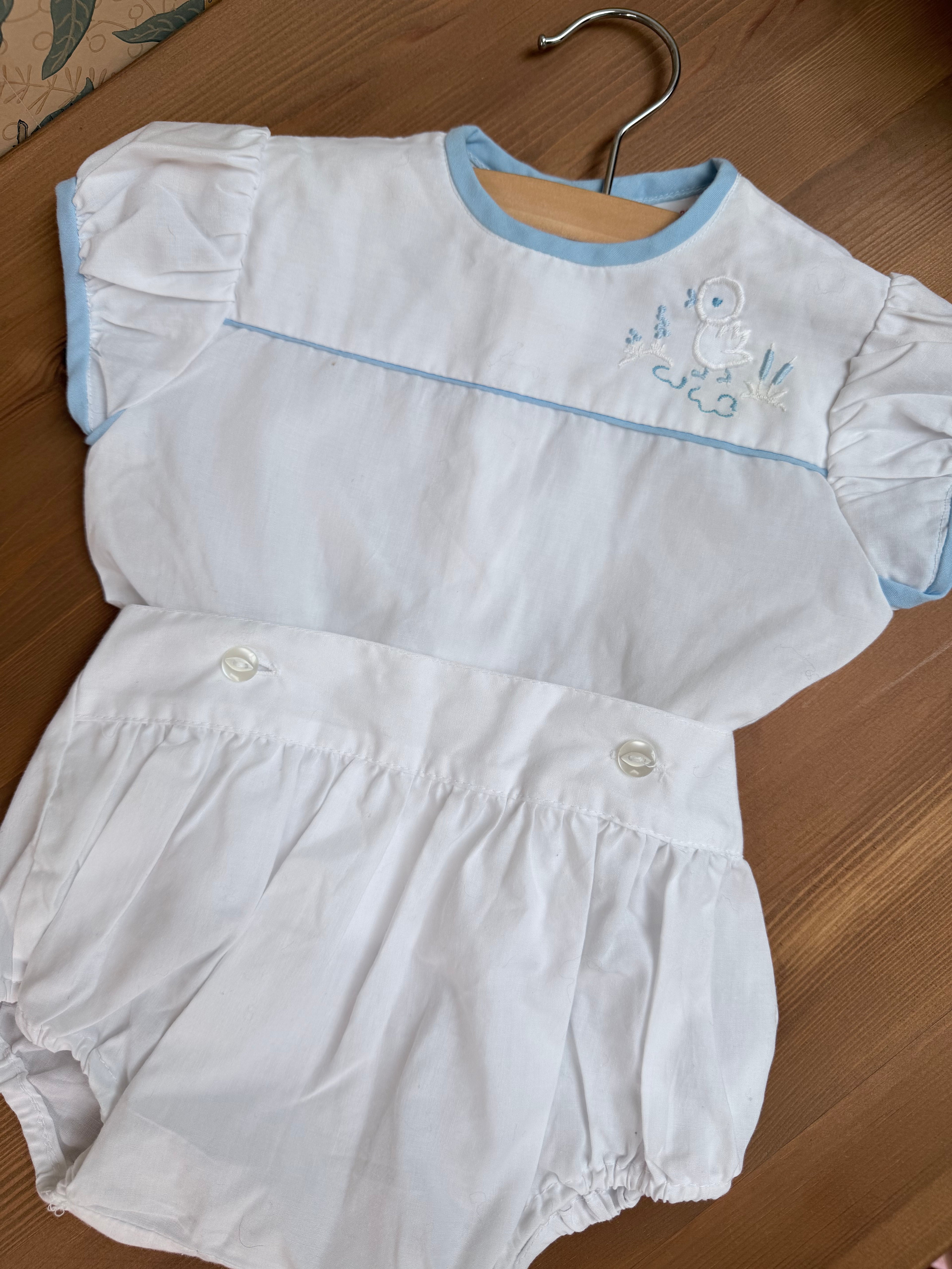 Vintage Baby Sailor Two Piece Unisex
