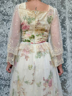 Vintage 1970s Annie Gough at Gemini Bridal Lace Gown | Fairy Tale Dress