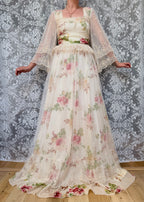 Vintage 1970s Annie Gough at Gemini Bridal Lace Gown | Fairy Tale Dress