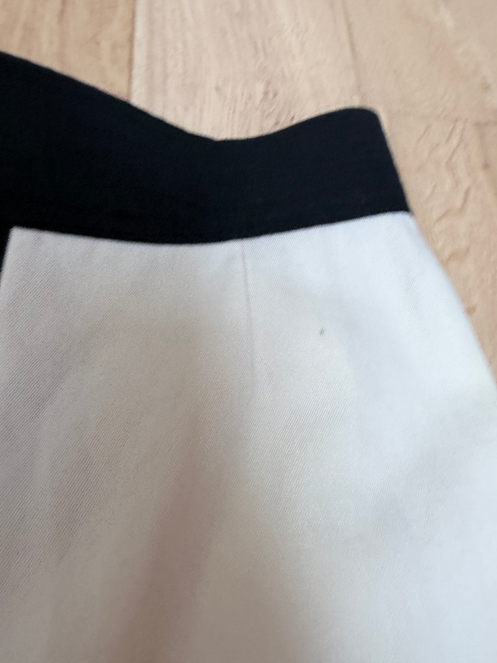 Vintage 1980s YSL Rive Gauche Picasso Collection Black & Cream Suit