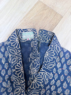 Vintage 1970s India Imports Adini Block Print Boho Maxi Dress