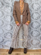 Vintage Mary Quant Brown Wool Blazer | Made in England