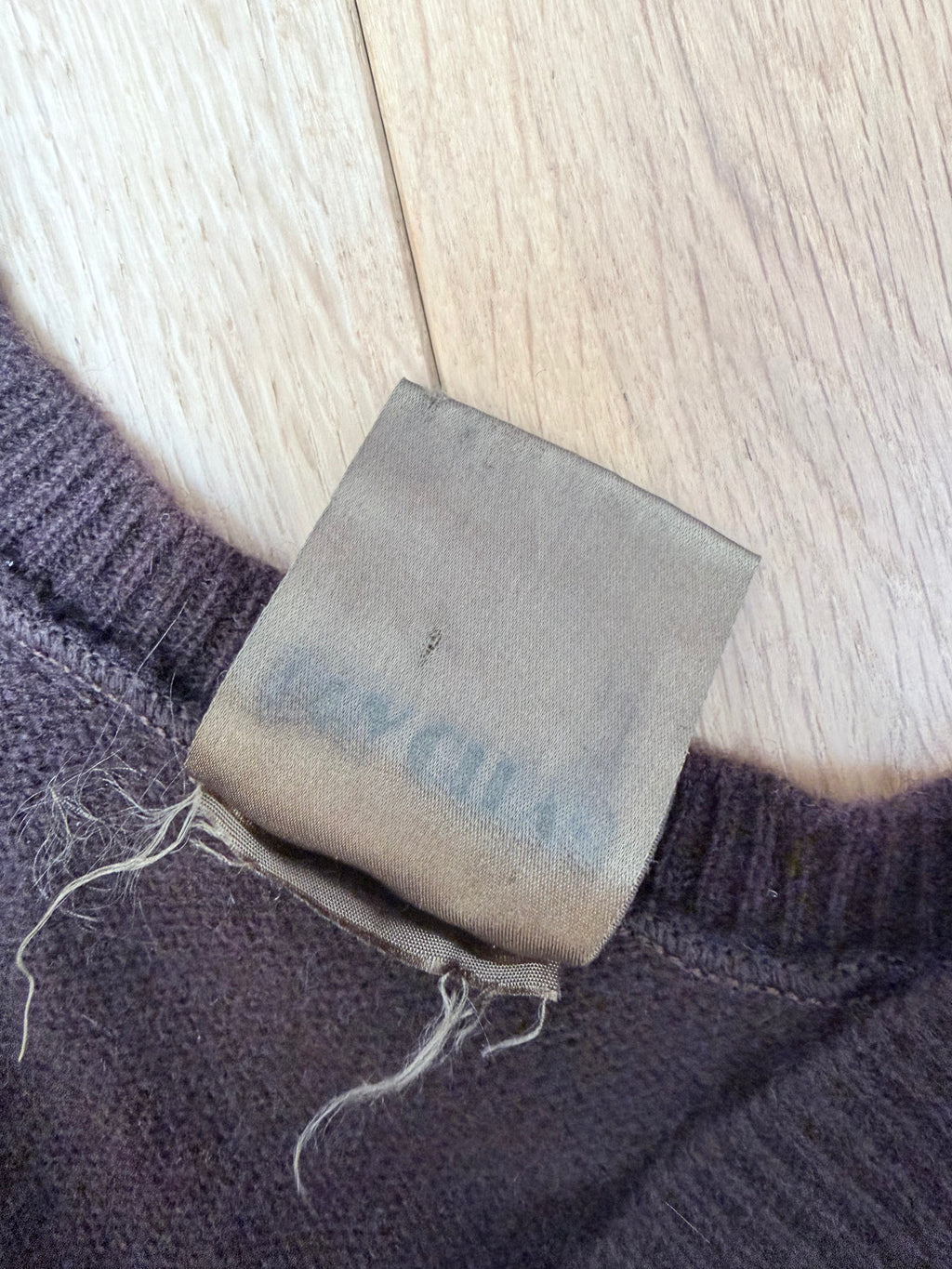 Rare Vintage 1970s Biba Gold Stripe Wool Vest