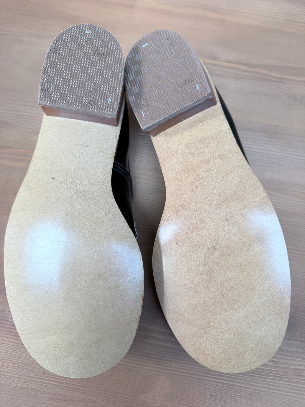 Vintage 1960s Women's Leather Loafer Shoes | Made in Italy
