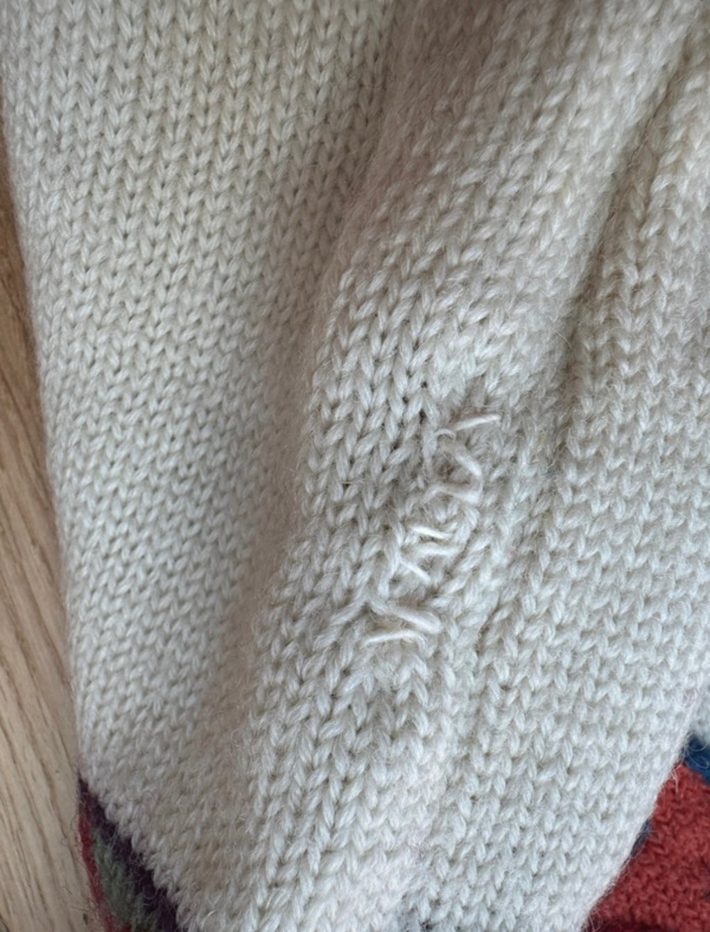 Winter Sun: 1990s French Connection Vintage Embroidered Sun Jumper