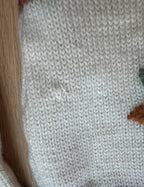 Winter Sun: 1990s French Connection Vintage Embroidered Sun Jumper