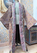 Woodstock Long #5 Vintage Cotton Kantha Jacket | Traditionally Made & Upcycled