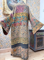 Woodstock Long #2 Vintage Cotton Kantha Jacket | Traditionally Made & Upcycled