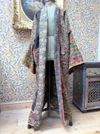 Woodstock Long #2 Vintage Cotton Kantha Jacket | Traditionally Made & Upcycled