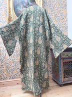 Woodstock Long #1 Vintage Cotton Kantha Jacket | Traditionally Made & Upcycled