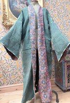 Woodstock Long #6 Vintage Cotton Kantha Jacket | Traditionally Made & Upcycled