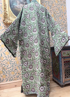 Woodstock Long #4 Vintage Cotton Kantha Jacket | Traditionally Made & Upcycled