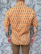 The Sunflower Jasper | Men's Ethically Handmade Vintage Style Cotton Button-Up Shirt