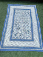 Vintage Indian Block Print Cotton Textile