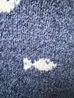 Rare Pachamama Blue Fish 90s Oversized Jumper
