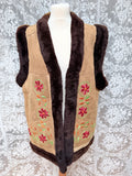 Incredible Authentic 1970s Afghan Waistcoat