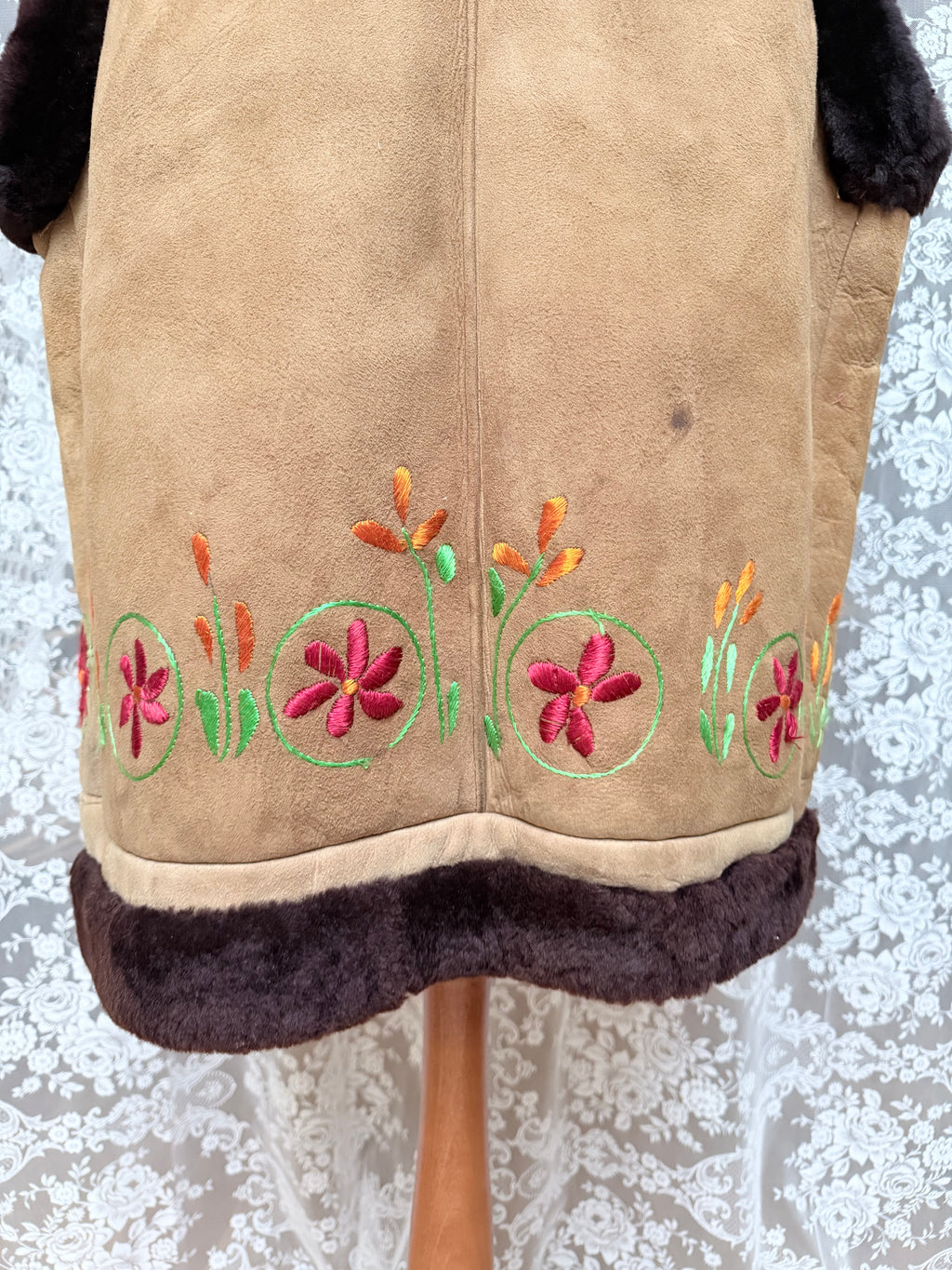 Incredible Authentic 1970s Afghan Waistcoat