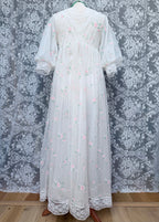 Rare Vintage 1950s/1960s Raywarp English Rose Baby Doll Maxi Set