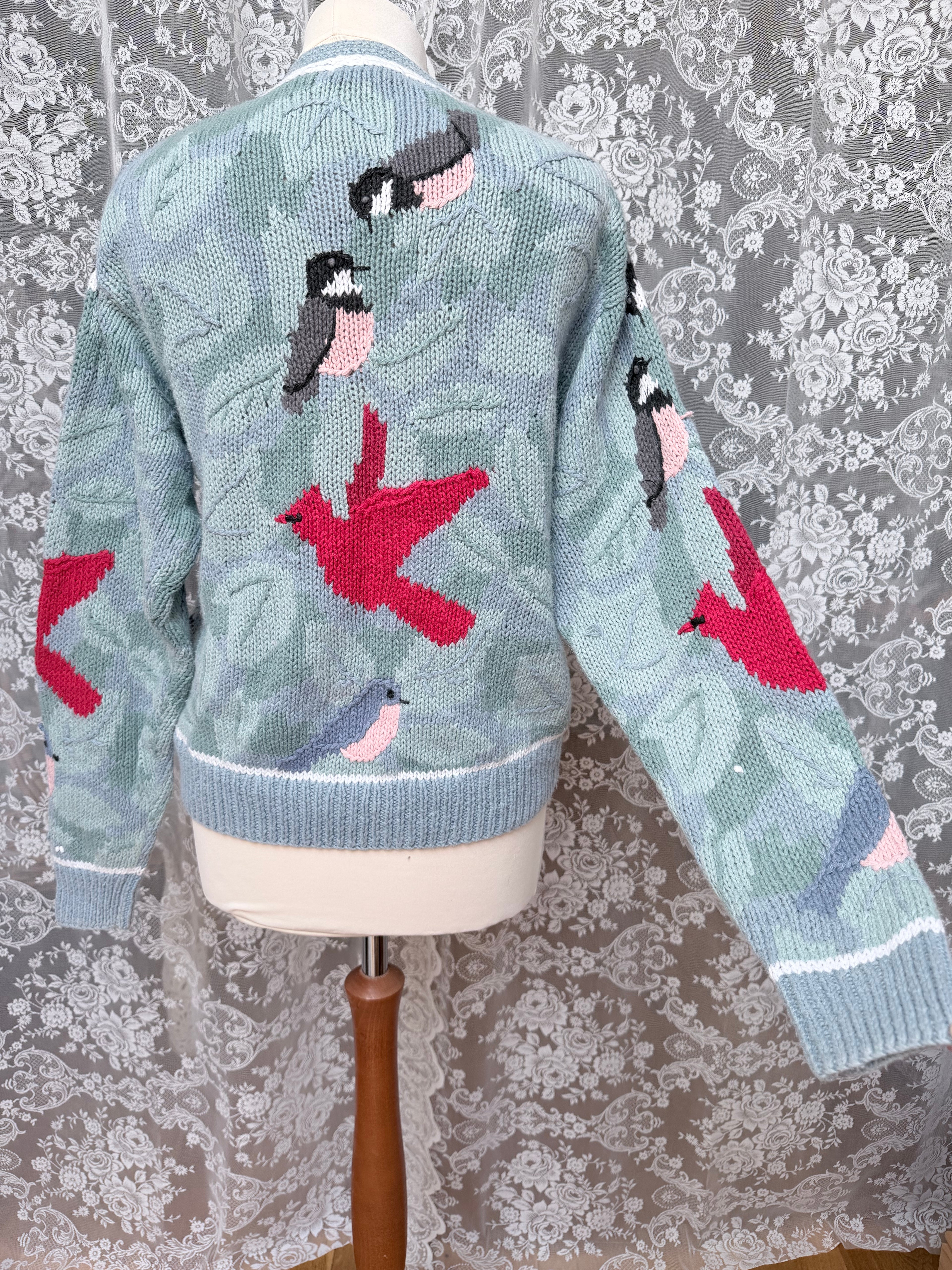Vintage Orvis Songbird Cotton Cardigan