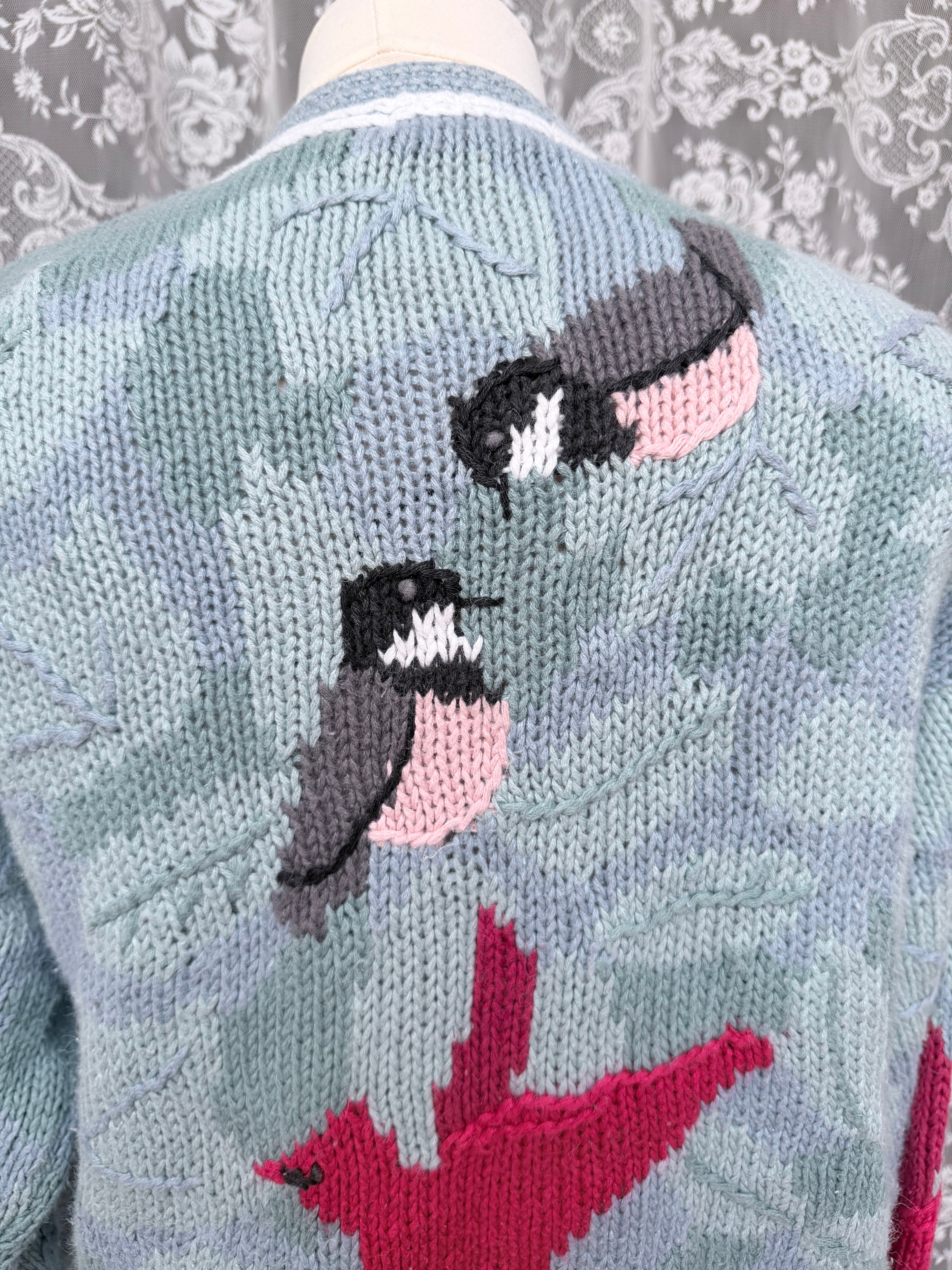 Vintage Orvis Songbird Cotton Cardigan