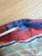 Rare Vintage 1950s Uzbek Silk Tunic Midi Dress