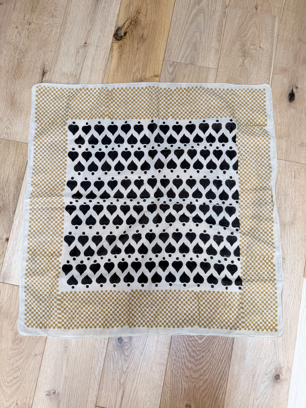 Indian Block Print Boho Cotton Headscarf | The Alice