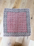 Indian Block Print Boho Cotton Headscarf | The Cross