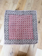 Indian Block Print Boho Cotton Headscarves | Full Set of 5