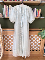 Beautiful Vintage 1950s/1960s Floral Baby Doll Gown