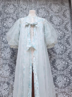 Beautiful Vintage 1950s/1960s Floral Baby Doll Gown